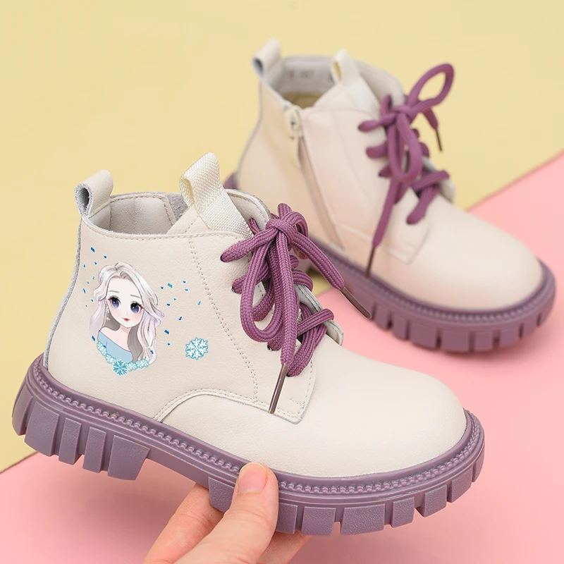 蜡比小星童靴儿童马丁靴2025新款春季单靴女孩秋冬靴宝宝公主短靴