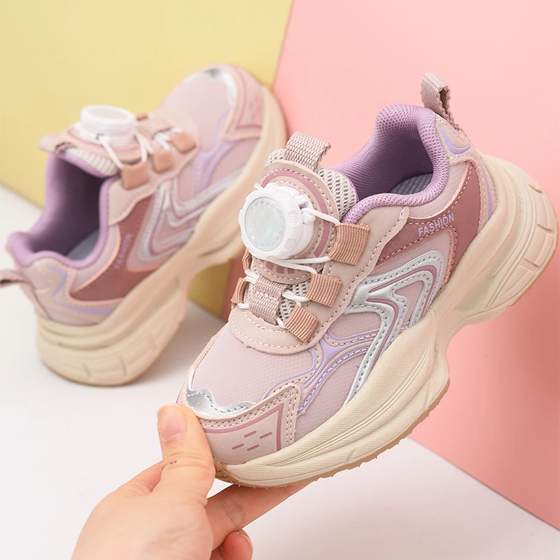 蜡比小星童鞋儿童运动鞋老爹鞋软底2025秋季新款休闲鞋童鞋女孩鞋