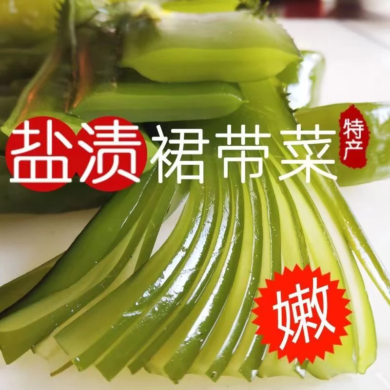 海小白裙带菜梗 海白菜 净重5斤 盐渍保鲜 全是嫩梗 凉拌清炒炖肉