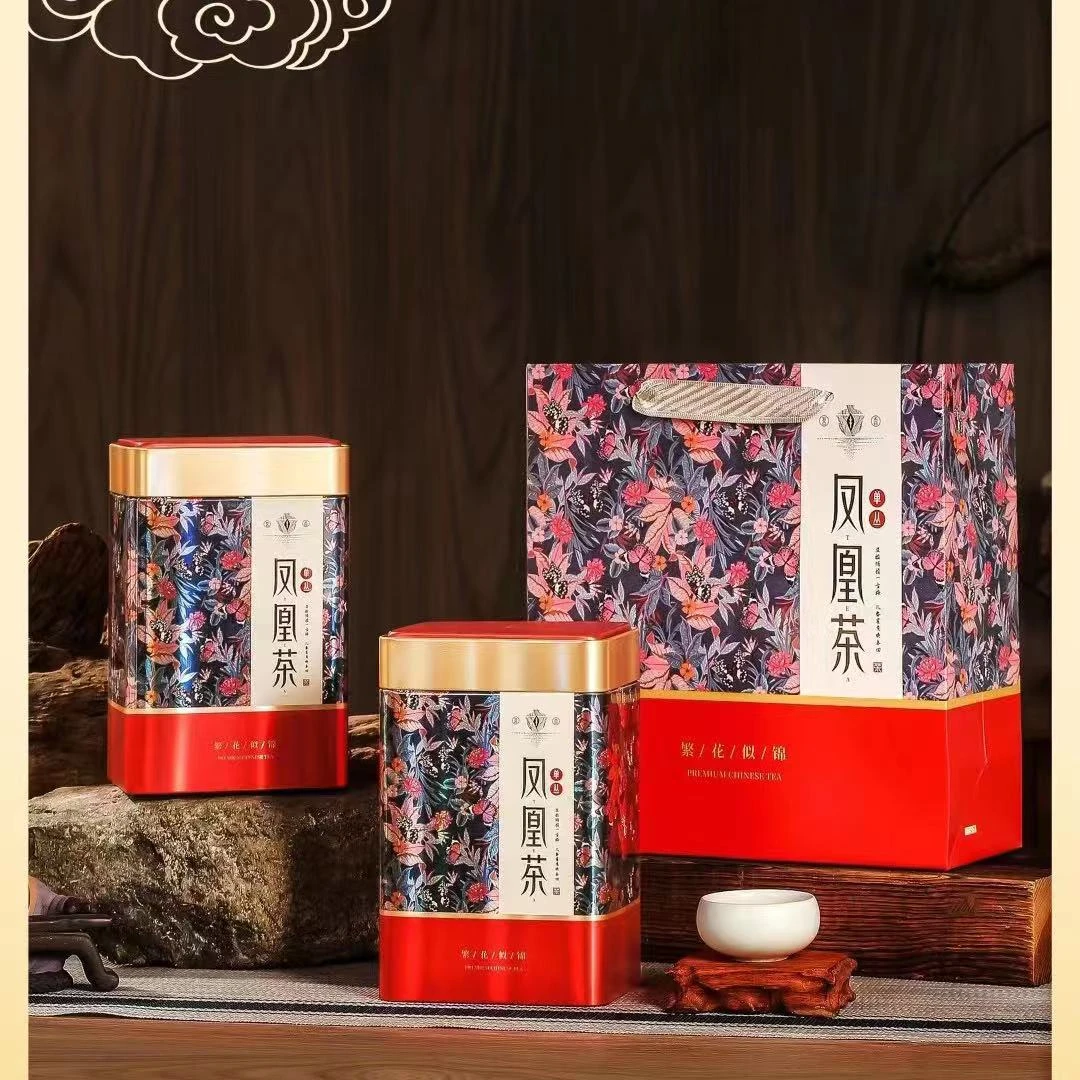 【单丛茶礼罐】凤凰单丛茶蜜兰香鸭屎香双香组合罐潮州单枞茶500g