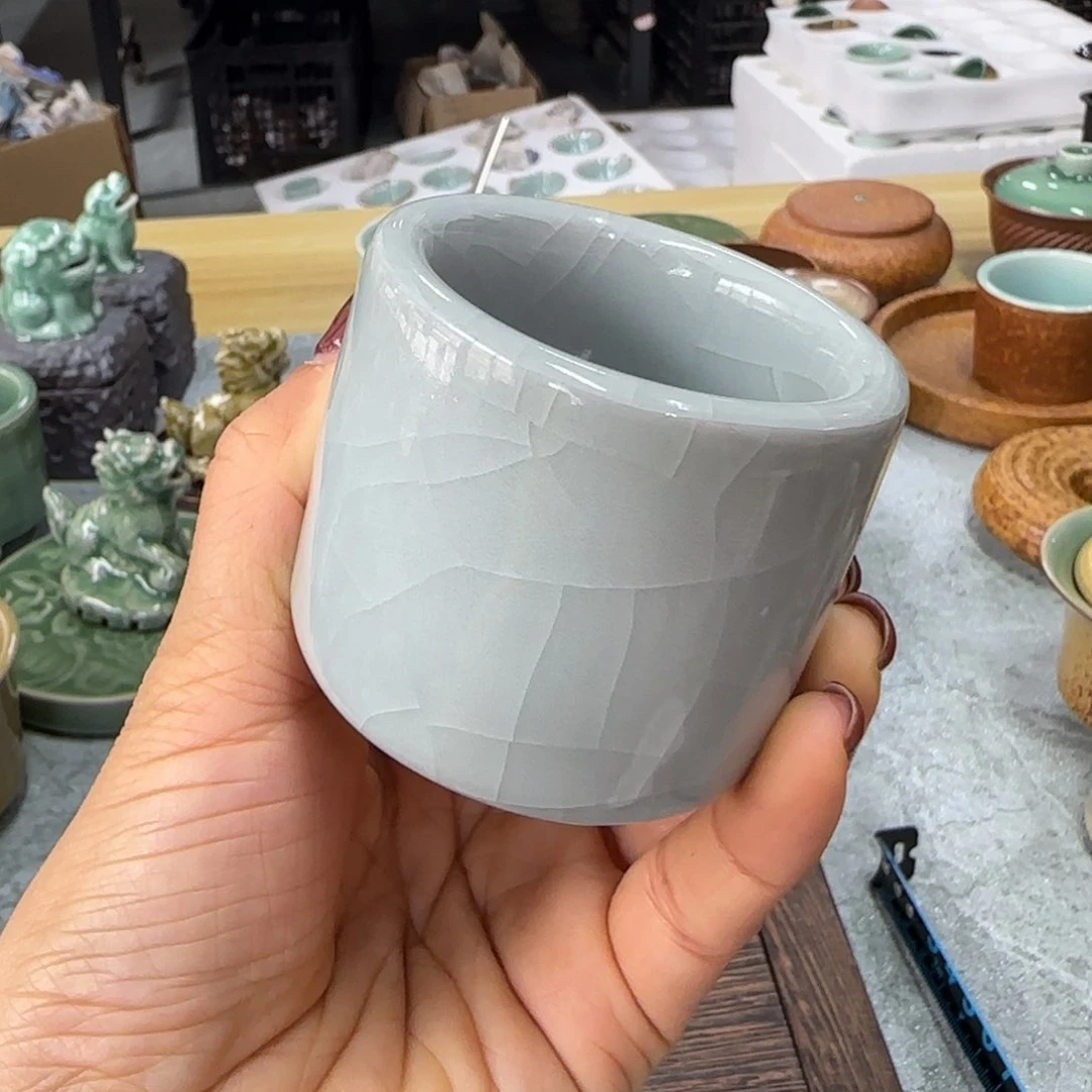 小金茶器青瓷茶具