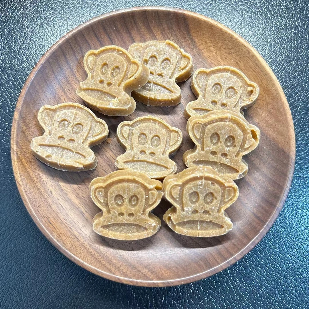 卡通山楂无添加原味山楂糕酸甜可口小熊兔子大嘴猴山楂健康好零食