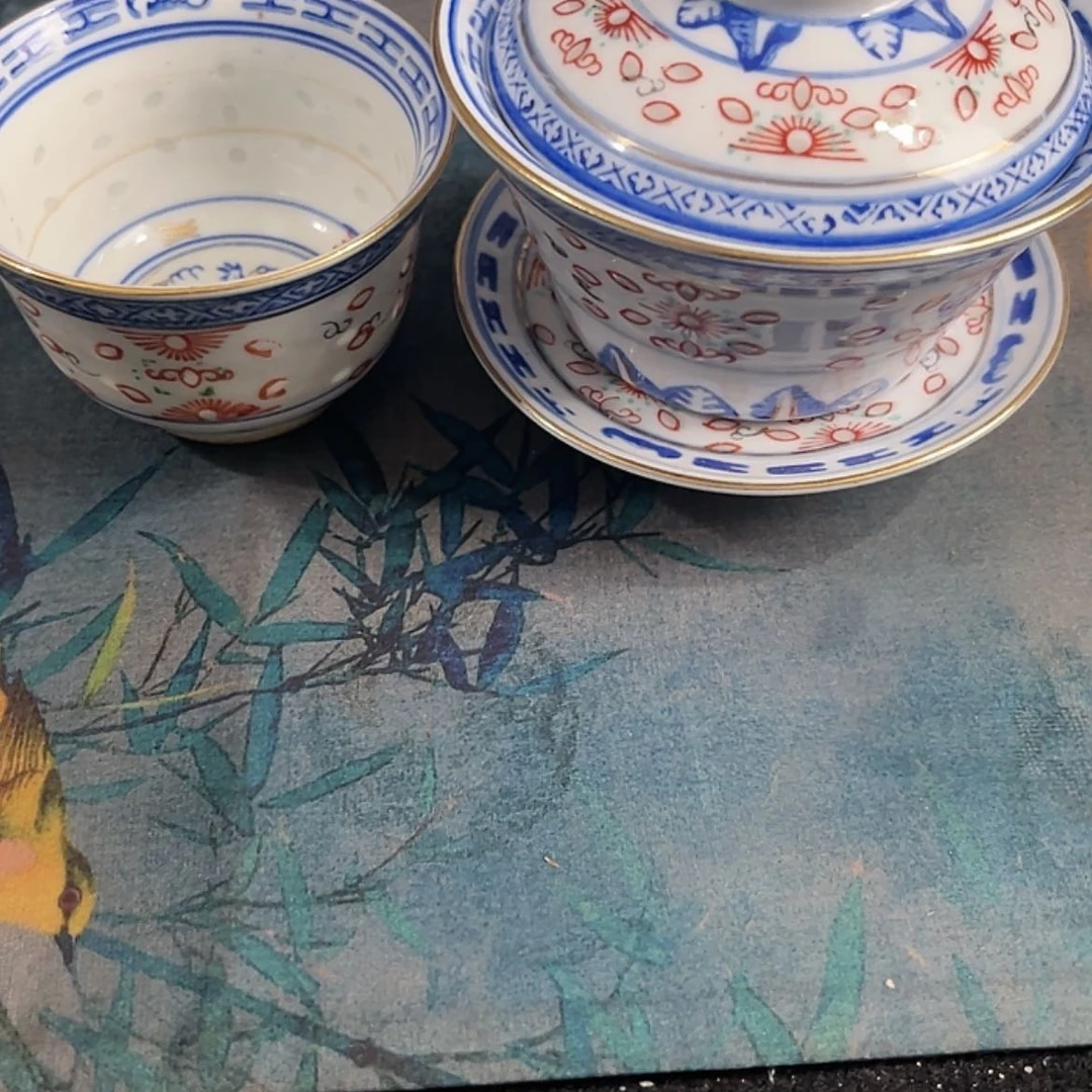 【闪购商品】陶瓷摆件青**士