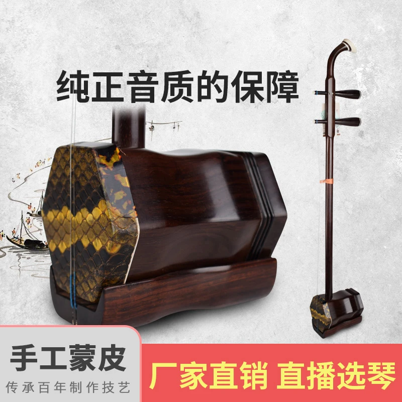 （LHM913）赵军牌二胡老红木上台演奏专业考级通用