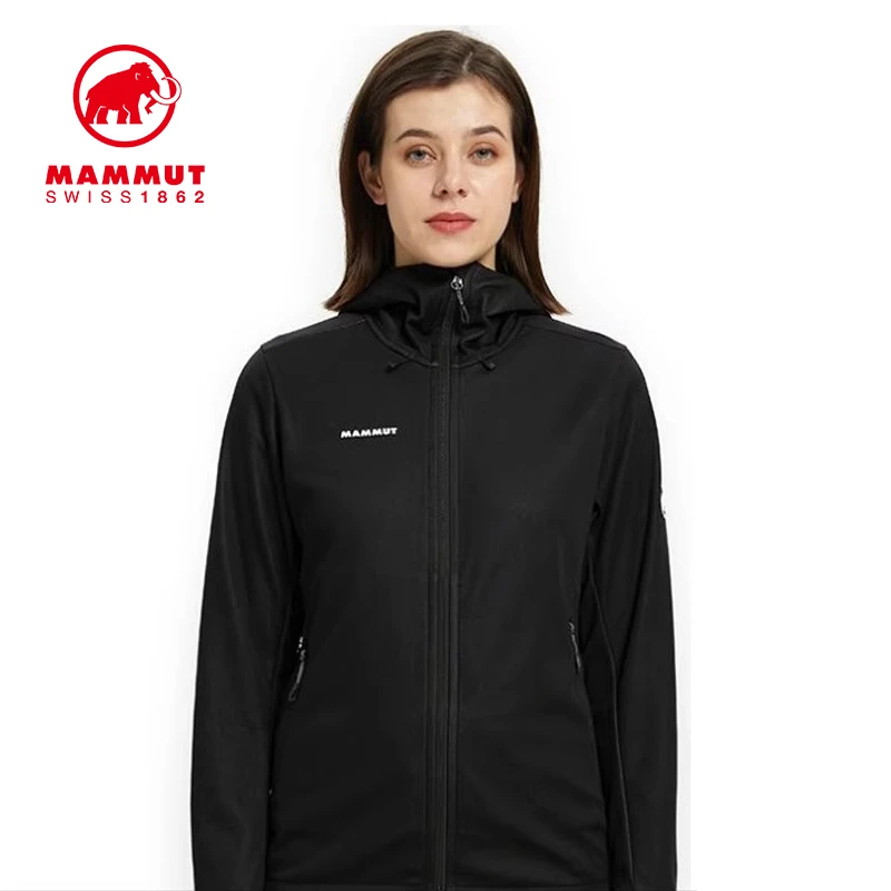 MAMMUT猛犸象UltimateVII户外登山防风防泼水透气GTX软壳冲锋衣女