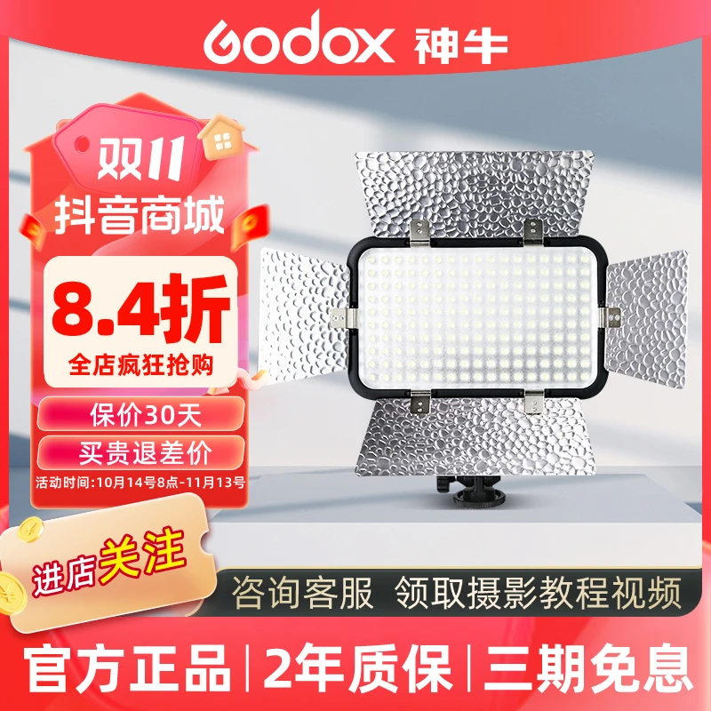 GODOX/神牛LED170II 代升级版摄影灯LED摄像灯补光灯婚庆摄影补光