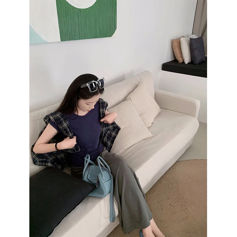 ZNG SHOP女装“时髦配方”搭配好伴侣格子衬衣
