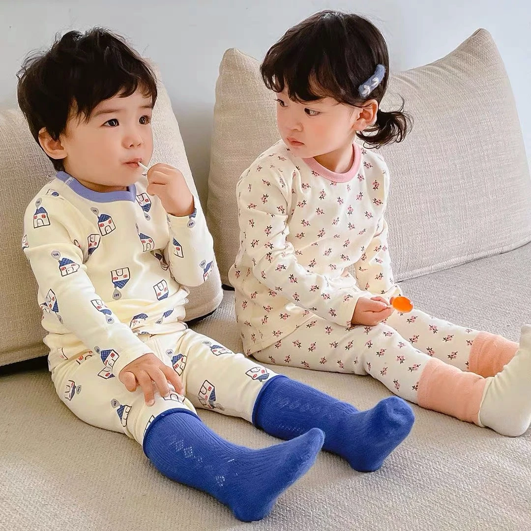 【801-999】（100码、110码）A类无骨莱卡秋衣秋裤套装