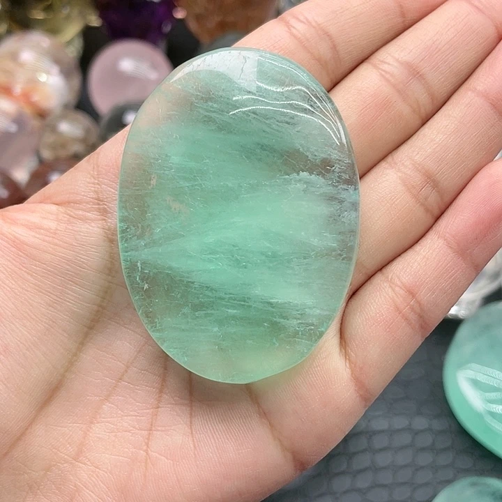 水晶天然水晶未镶嵌鱼*玥