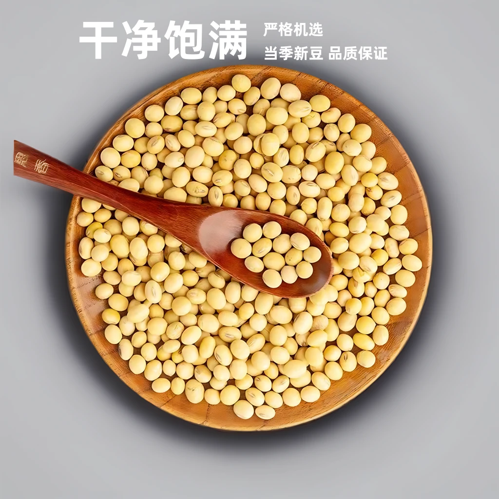 黄豆农家种植颗粒饱满营养丰富 打豆浆做黄豆粉黄豆焖猪蹄黄豆汤