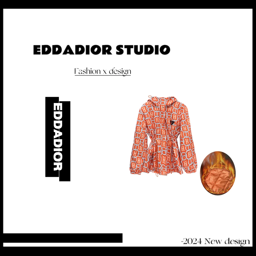 秋冬款H小香风冲锋外套户外加棉加厚夹克（H 冲锋衣）