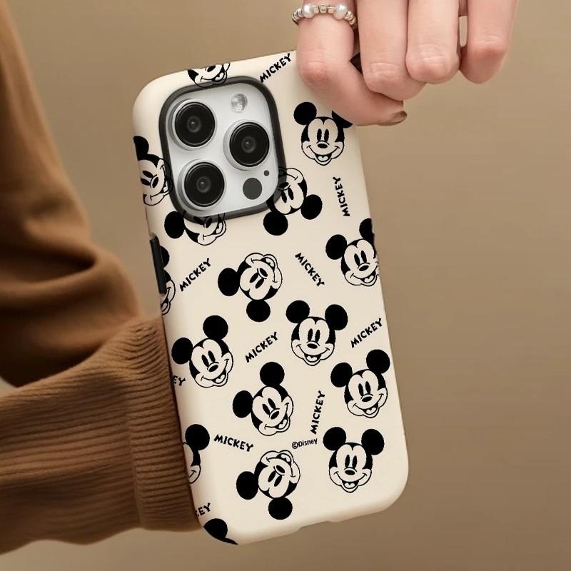 【满屏米奇头】菲林二合一适用苹果16promax手机壳iphone13/4防摔15