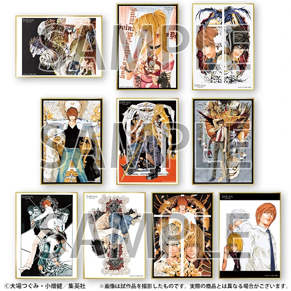 【紫薯人】死亡笔记 Death note 原画展 色纸第一弹、第二弹盲盒