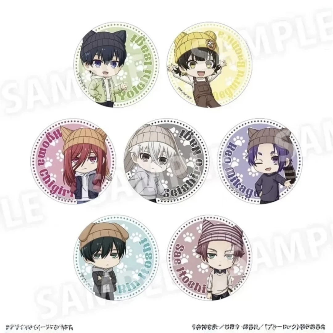 【日谷】蓝锁蓝色监狱 小动物针织帽Q版吧唧 盲盒徽章