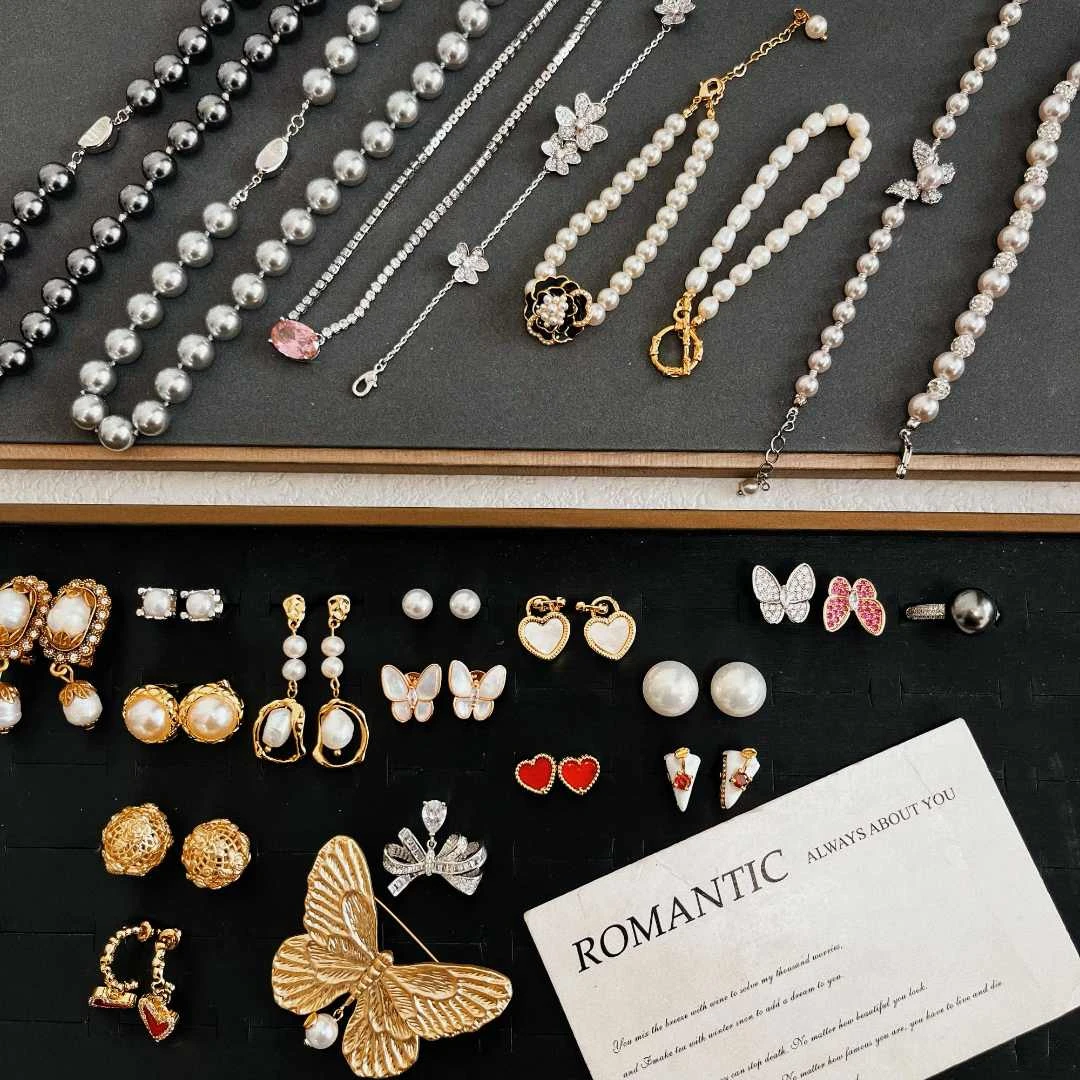 铜合金合成锆石吊坠 猪鼻子H系列轻奢时尚百搭饰品1号合集