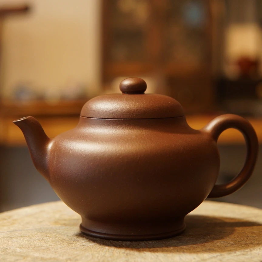 130毫升华颖壶改款原矿紫泥手工制作应该紫砂泡茶壶