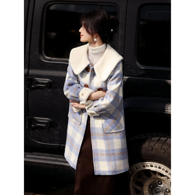 时尚毛呢外套SXN24048