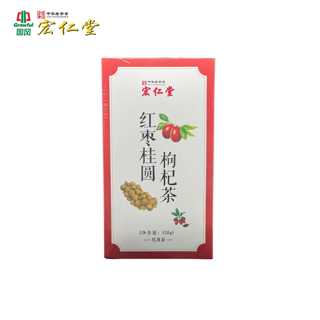 中华老字号宏仁堂 红枣桂圆枸杞茶 150克