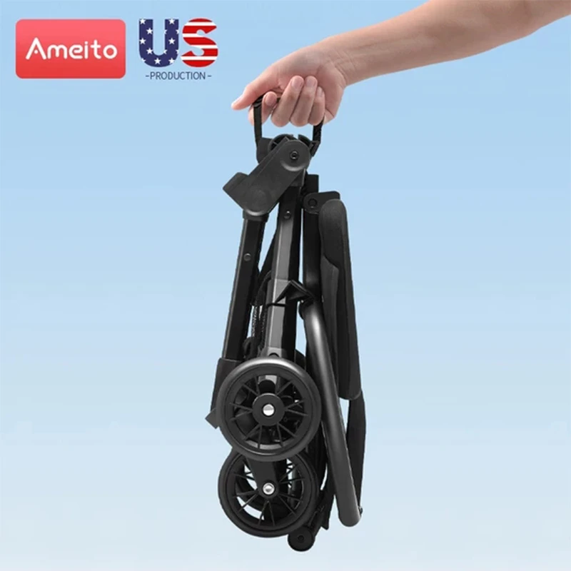 溜娃神器婴儿轻便可折叠儿童手推车双向宝宝推车外出遛娃一键折叠