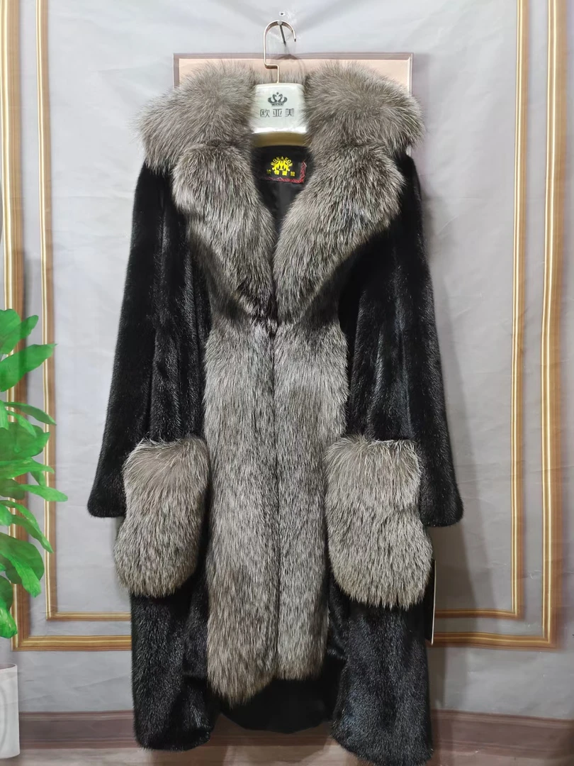 女款貂皮大衣 125斤内穿 支持退换 确认收货返邮费