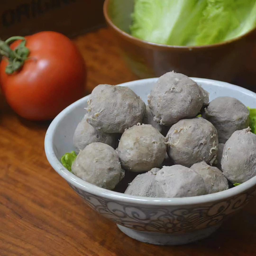 【500g水牛肉丸*5包】丸球通土黄牛肉丸 顺丰冷链 潮汕风味纯牛肉丸