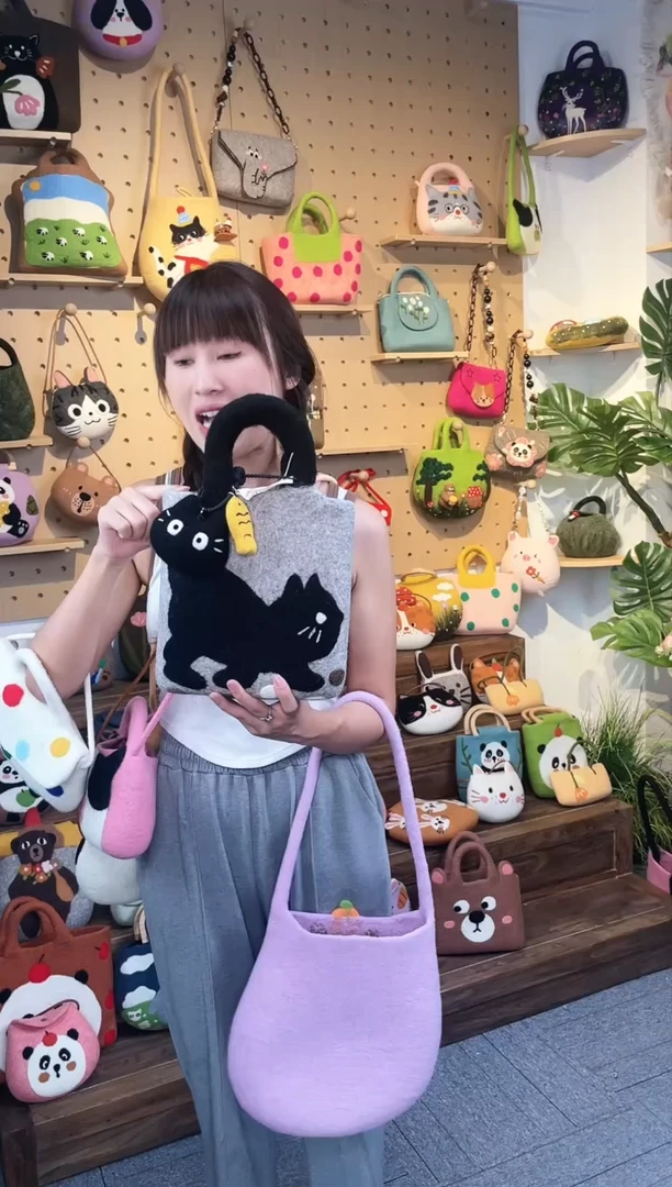 【闪购商品】黑猫手提单包包包包包包包