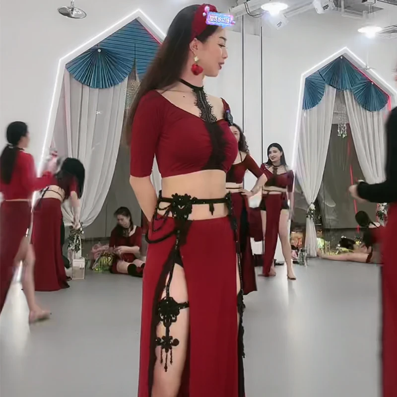 直播新品福利特价活动夏季练功服秋冬新款肚皮舞演出表演东方舞