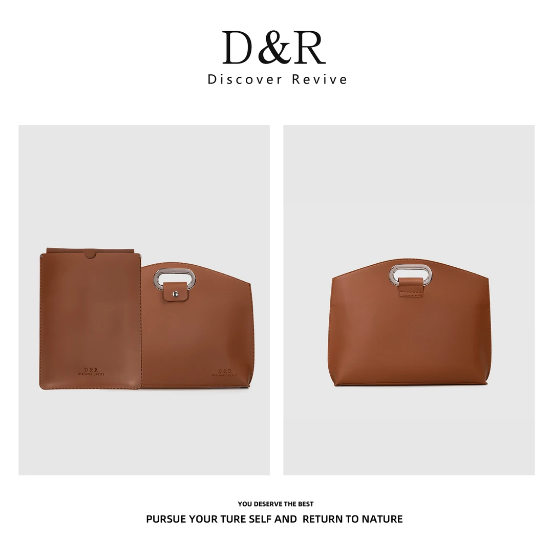 Discover  Revive轻商务高级感公文包大容量笔记本电脑包（E777）