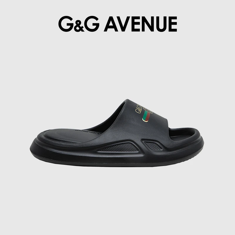 法国G&G AVENUE轻奢潮牌户外休闲超软凉拖男女同款拖鞋-GXZ241001