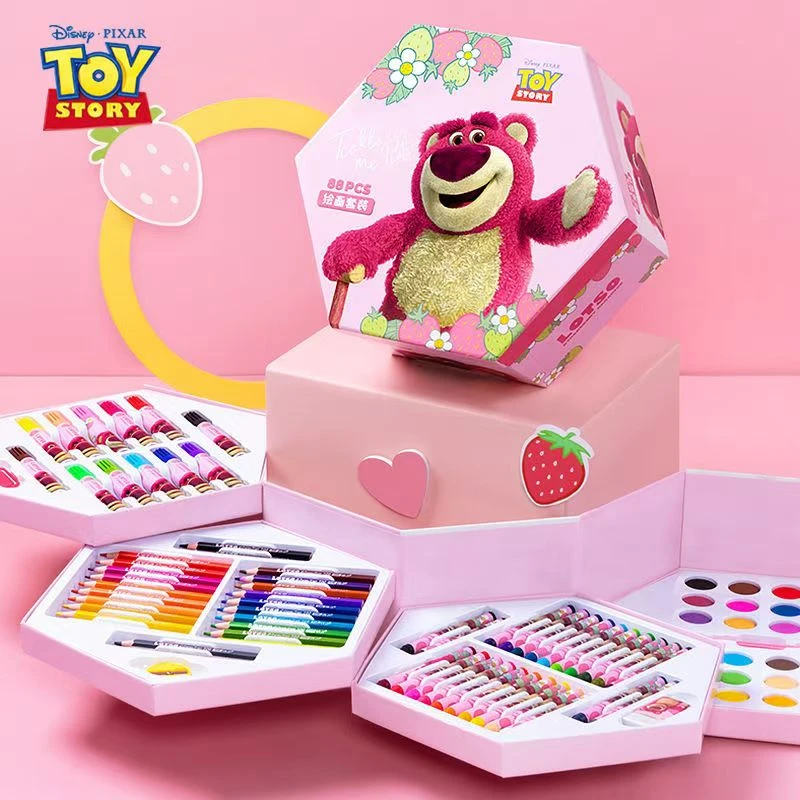 Disney/迪士尼草莓熊系列46件套绘画套装DM29407T