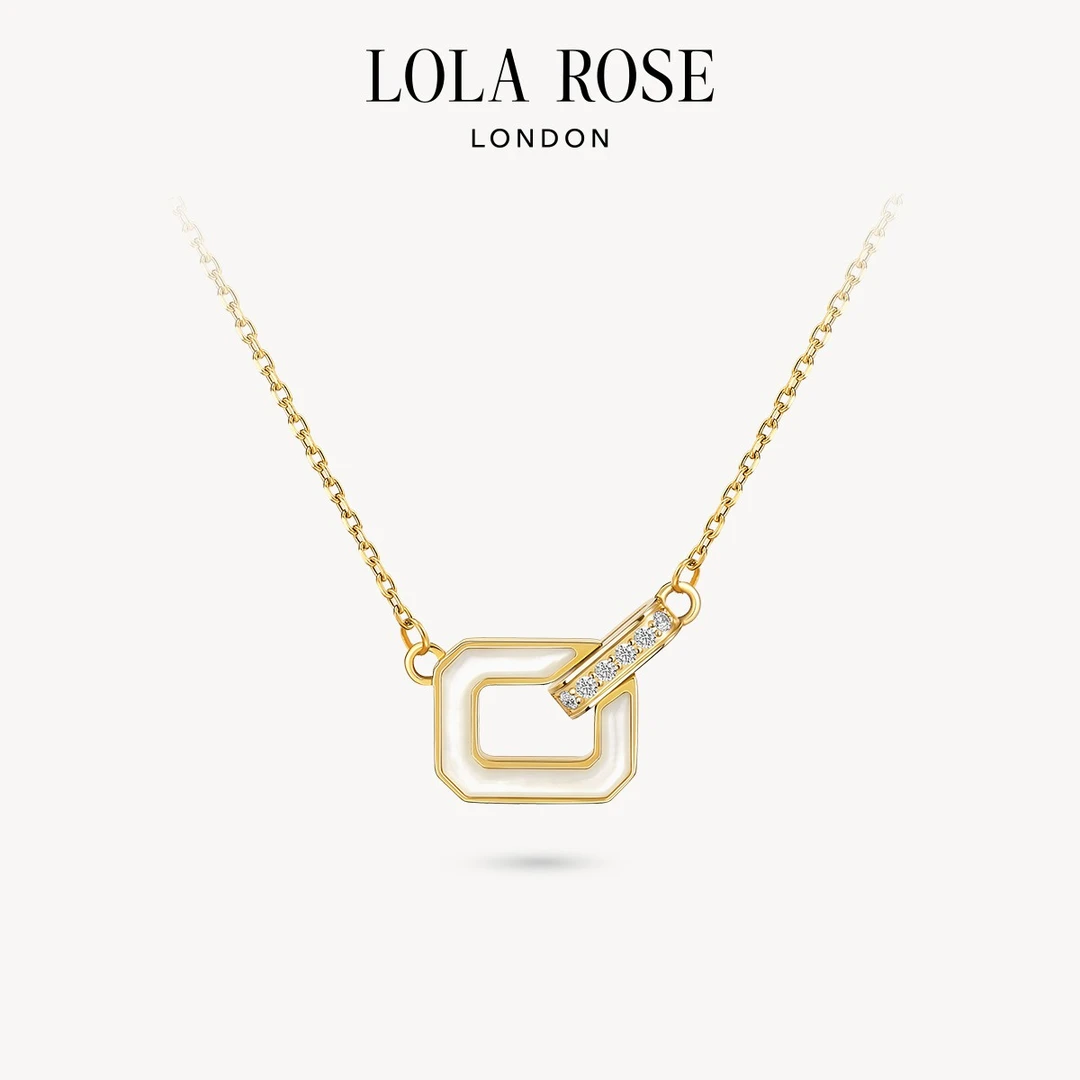 LolaRose罗拉玫瑰Q系列母贝项链-臻选QIC