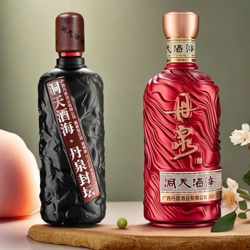 丹泉酒【直播专享】51度洞天酒海原浆750ml加量版*初心500ml 两瓶装