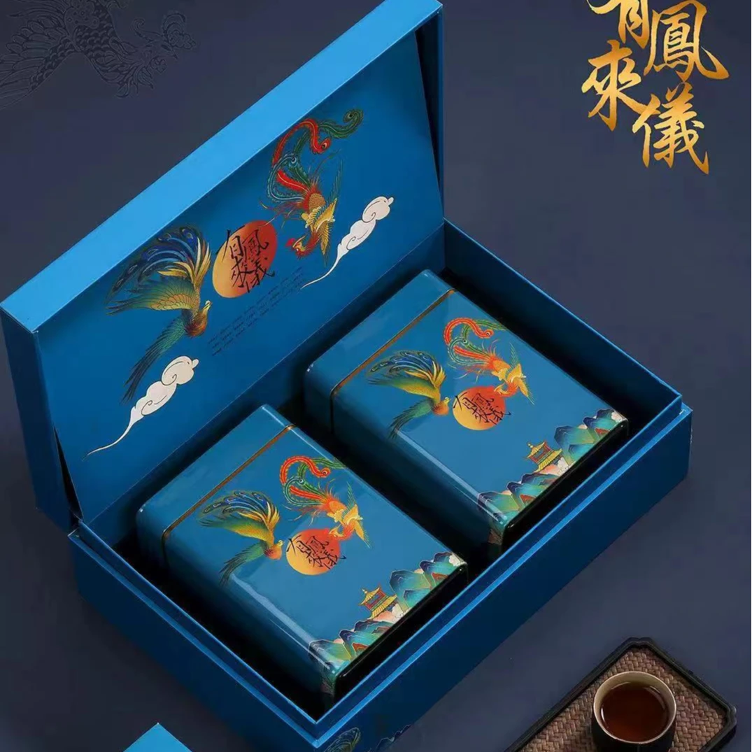 【新品】潮州市乌岽单从浓香型礼盒装高级礼盒一斤（蓝色礼盒）