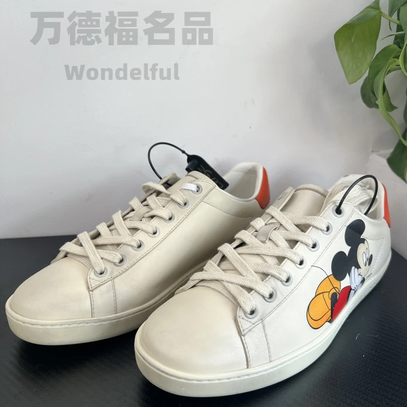 GUCCI/古驰38欧迪士尼联名做脏做旧款板鞋无配成色自定义zg137