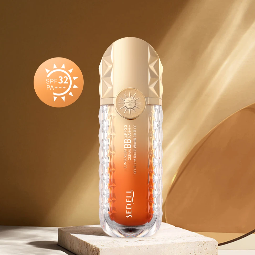 sedell诗黛尔98124防护BB霜SPF32质地轻薄易推开自然服帖