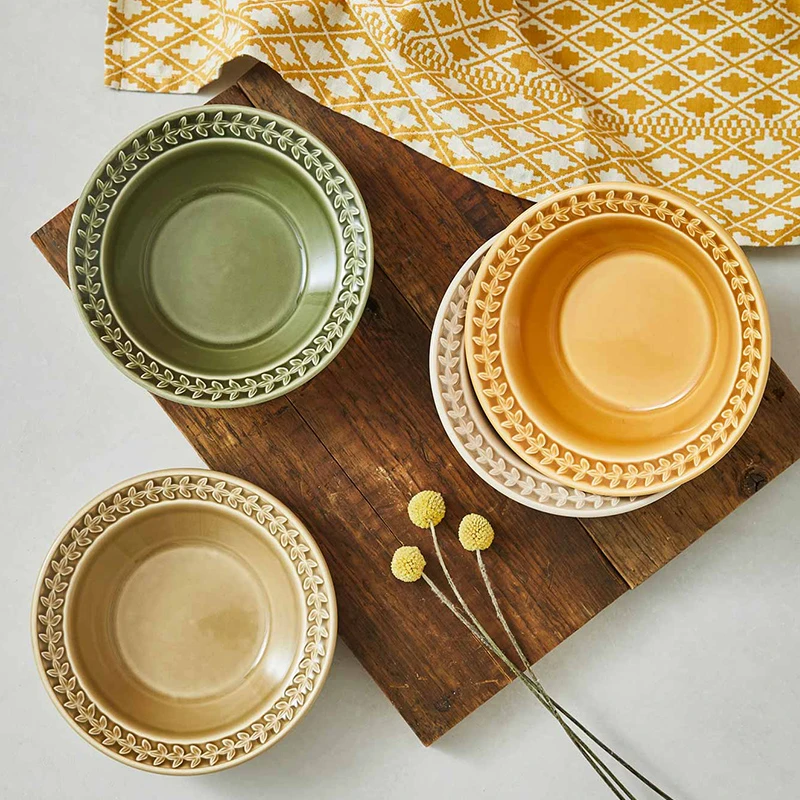 英国进口portmeirion花草园Harmony复古欧式沙拉碗盘子餐盘餐具