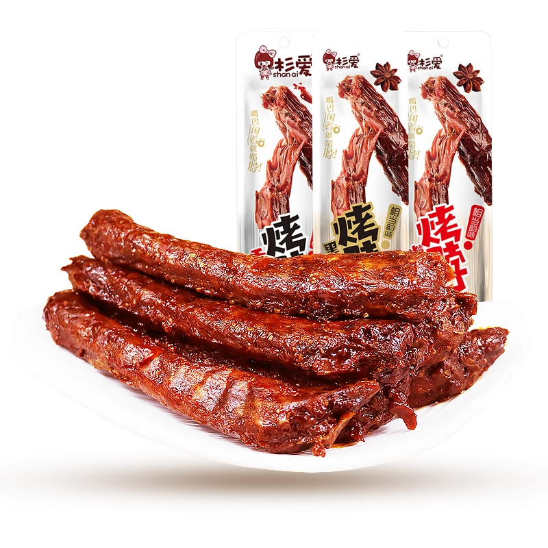 整根风干烤脖香辣麻辣湖南卤味鸡脖非亲零嘴鸭脖小吃零食休闲食品
