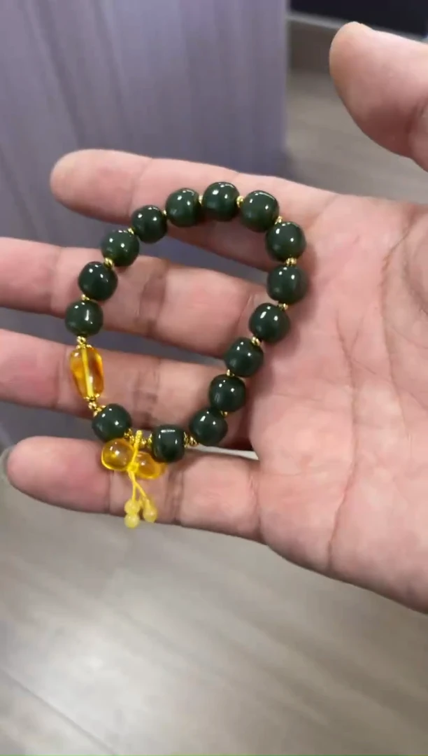 【闪购商品】和田玉手串未镶嵌一条约10mm 多样性发