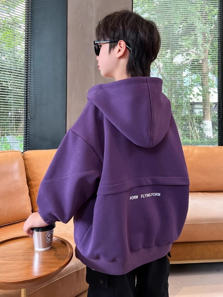 儿童装男童球装外套春秋款2024新款秋季炸街洋气中大童男孩衣服潮