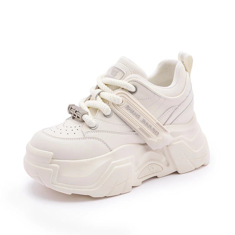 【小白】厚底老爹鞋女ins潮24新款运动休闲鞋小个子内增高女鞋8130