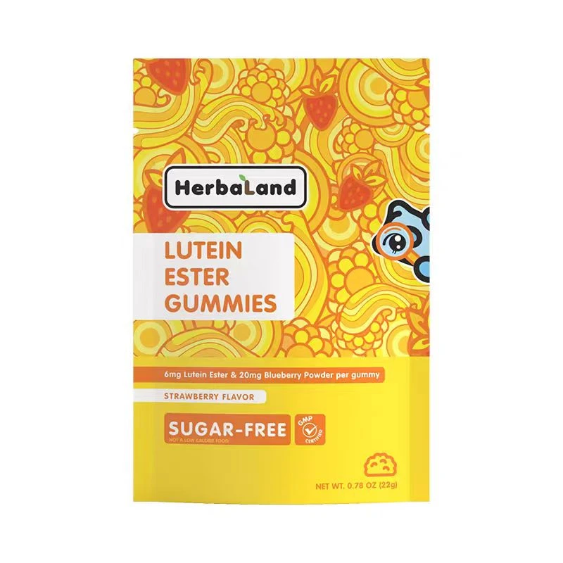 【25年2月27日】加拿大进口禾宝蓝叶黄素酯无糖高纤软糖22g