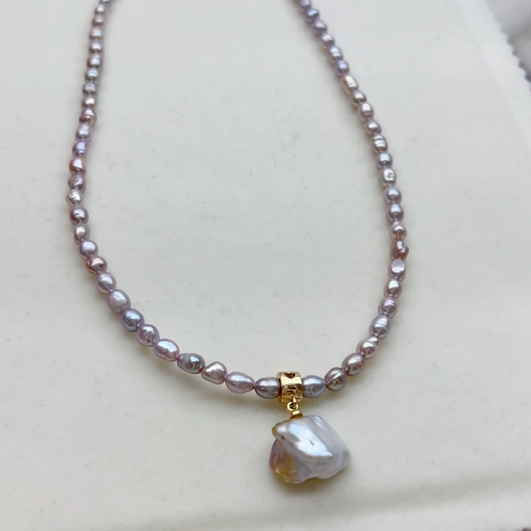 【闪购商品】淡水珍珠颈饰未镶嵌