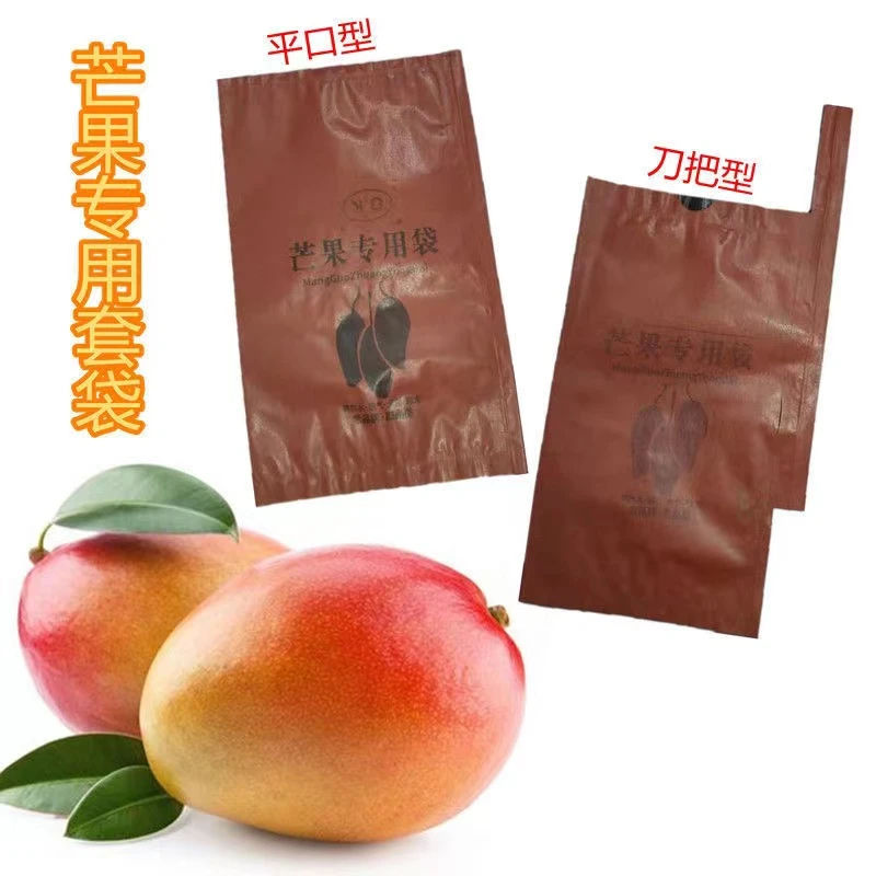 芒果套袋金煌芒纸袋苹果梨子袋子柑橘青柚白纸皮桃子防水防晒虫袋