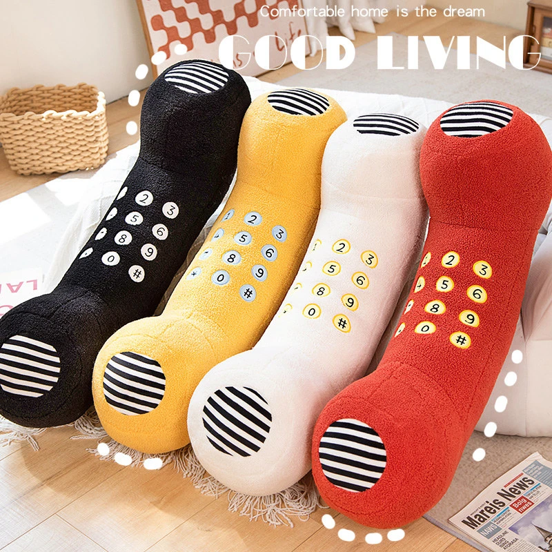 网红爆款大哥大仿真抱枕毛绒玩具电话靠垫创意沙发腰靠空调房伴侣