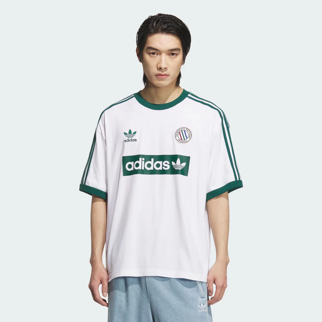 RINGER TEE 纯棉运动短袖圆领T恤 KC2602 A