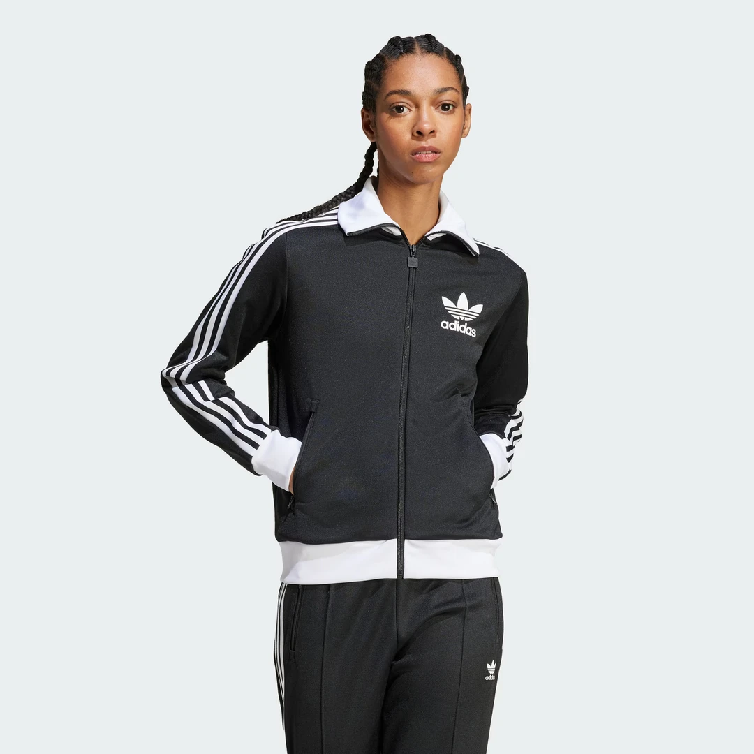 adidas/阿迪达斯【卖场同款】女子全开襟配翻领运动夹克外套IW3174