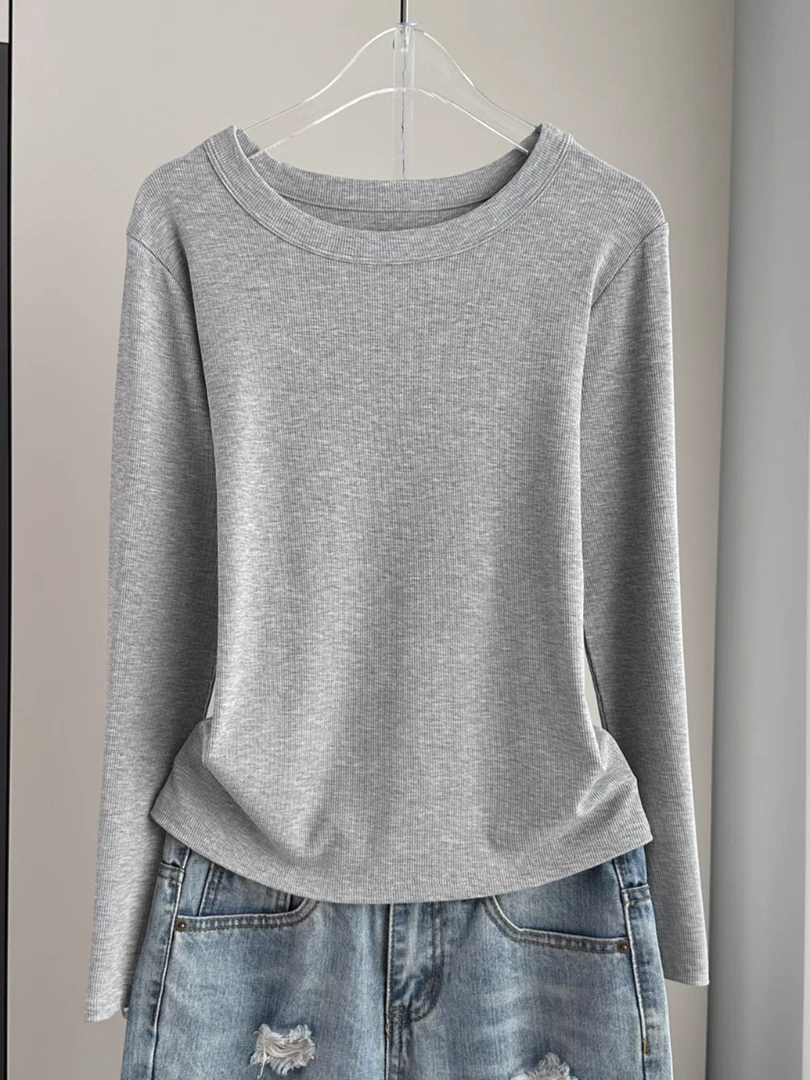 401-500直播链接长袖针织t恤韩版显瘦