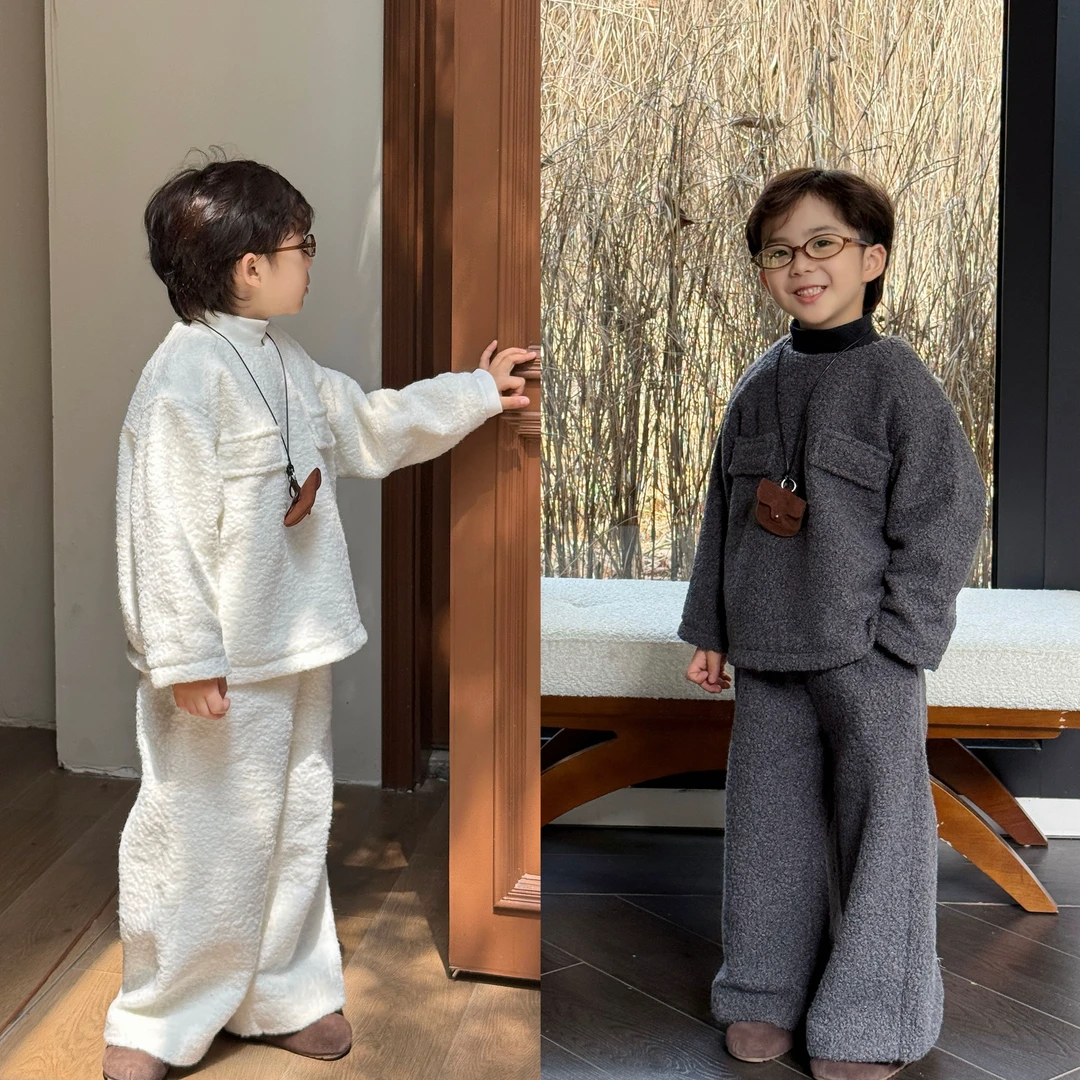 【现货】伟伟同款【惬意生活】2025秋冬季新品流苏圈洋气套装WW0931