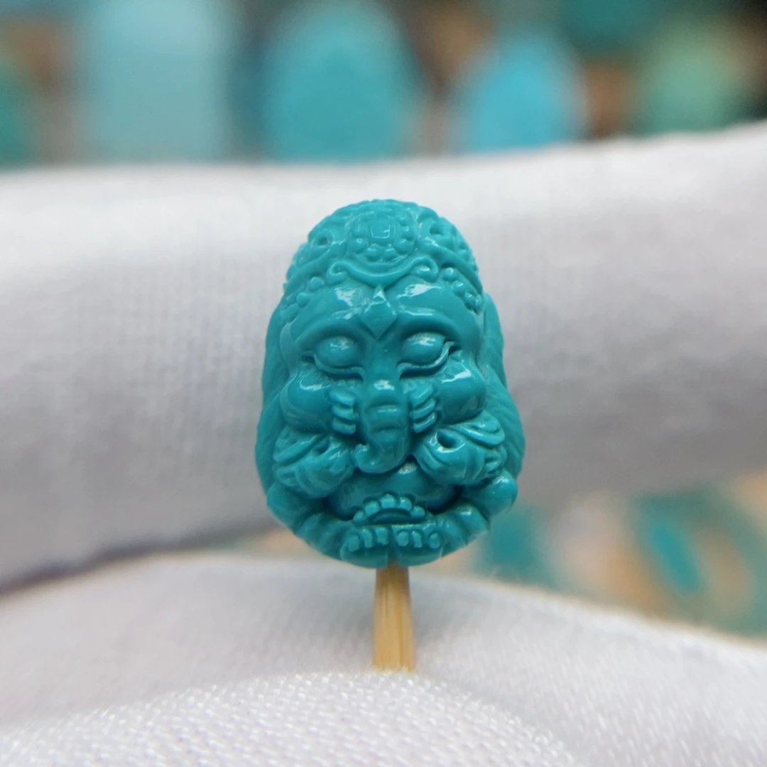 绿松石珠宝奇石未镶嵌