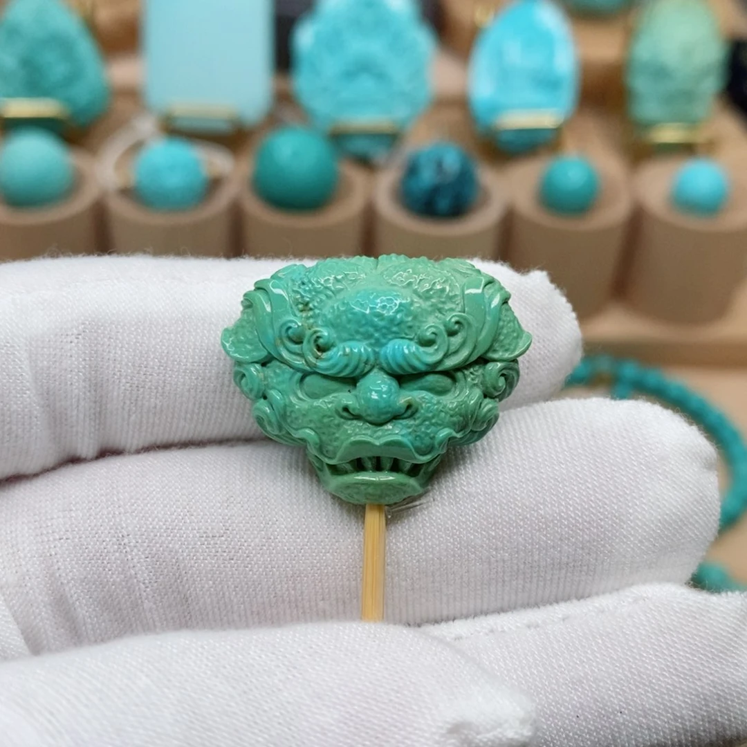 绿松石珠宝奇石未镶嵌